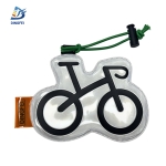 Reflective Keychain - Reflective PVC Bike Keychains